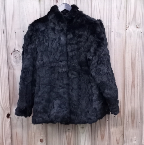 Somerset Los Angeles Rabbit Fur Jacket - Picture 3 of 8